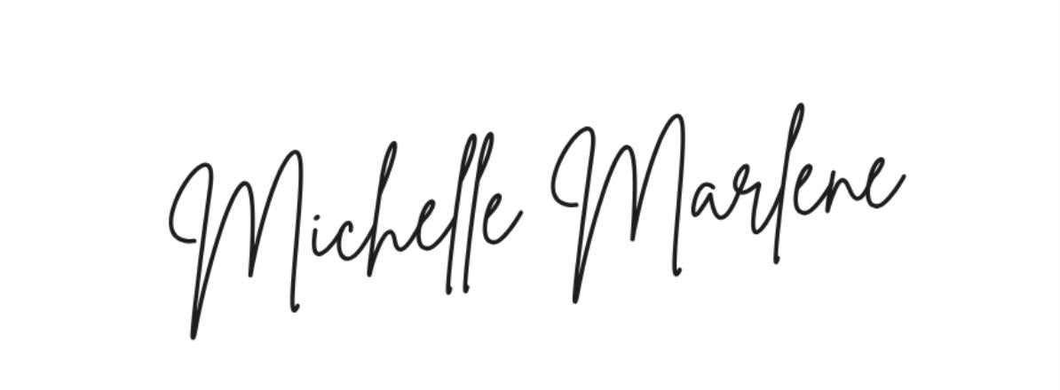 Handtekening van Michelle Marlène